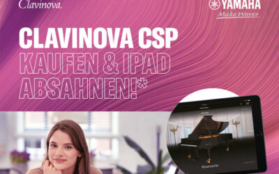 CLAVINOVA CSP kaufen & iPad geschenkt bekommen!