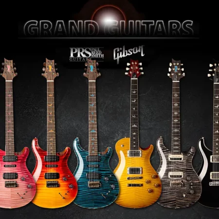music world Grand Guitars - PRS - Gibson